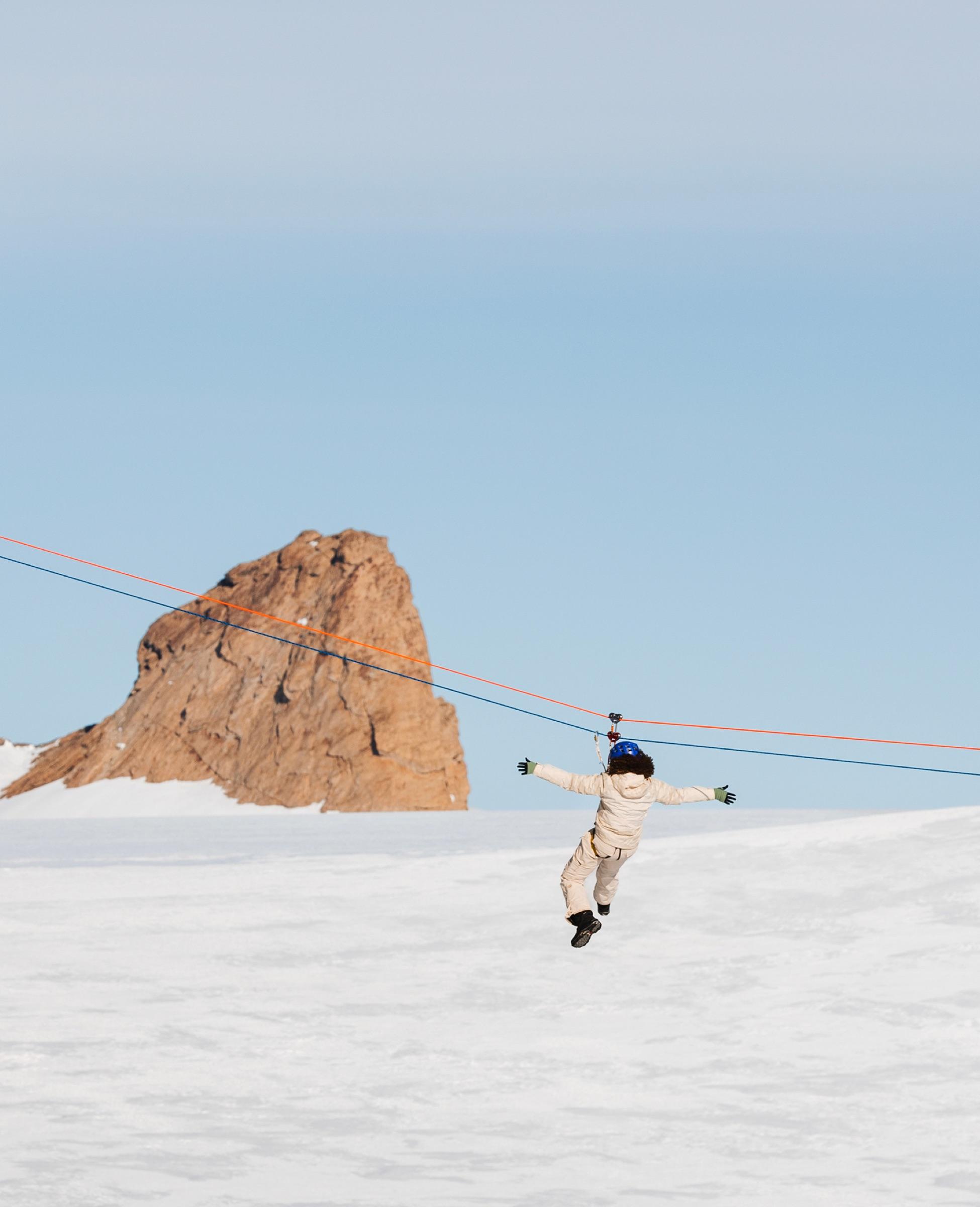 Ice and Nunatak Routes