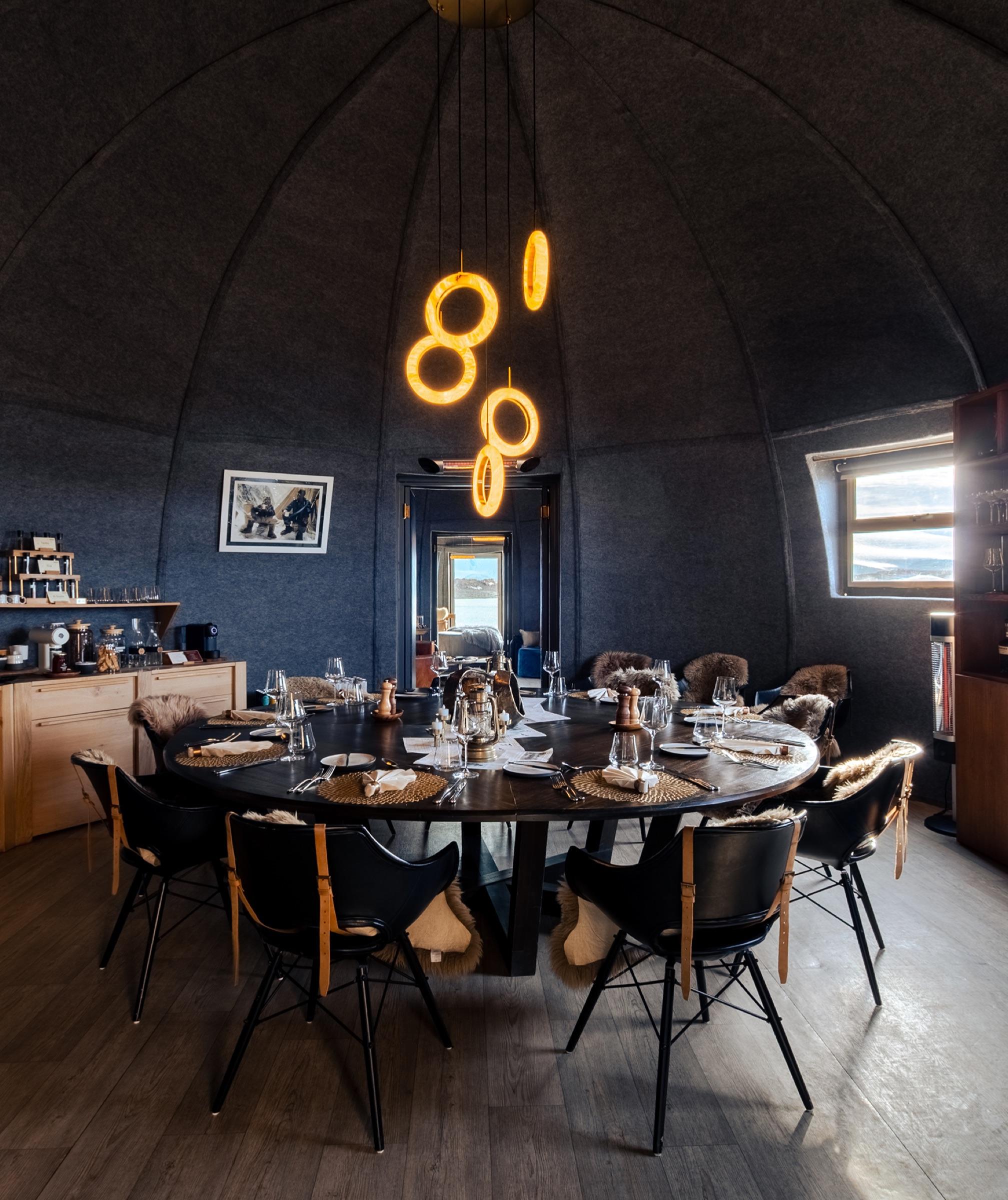 Private Antarctic Dining