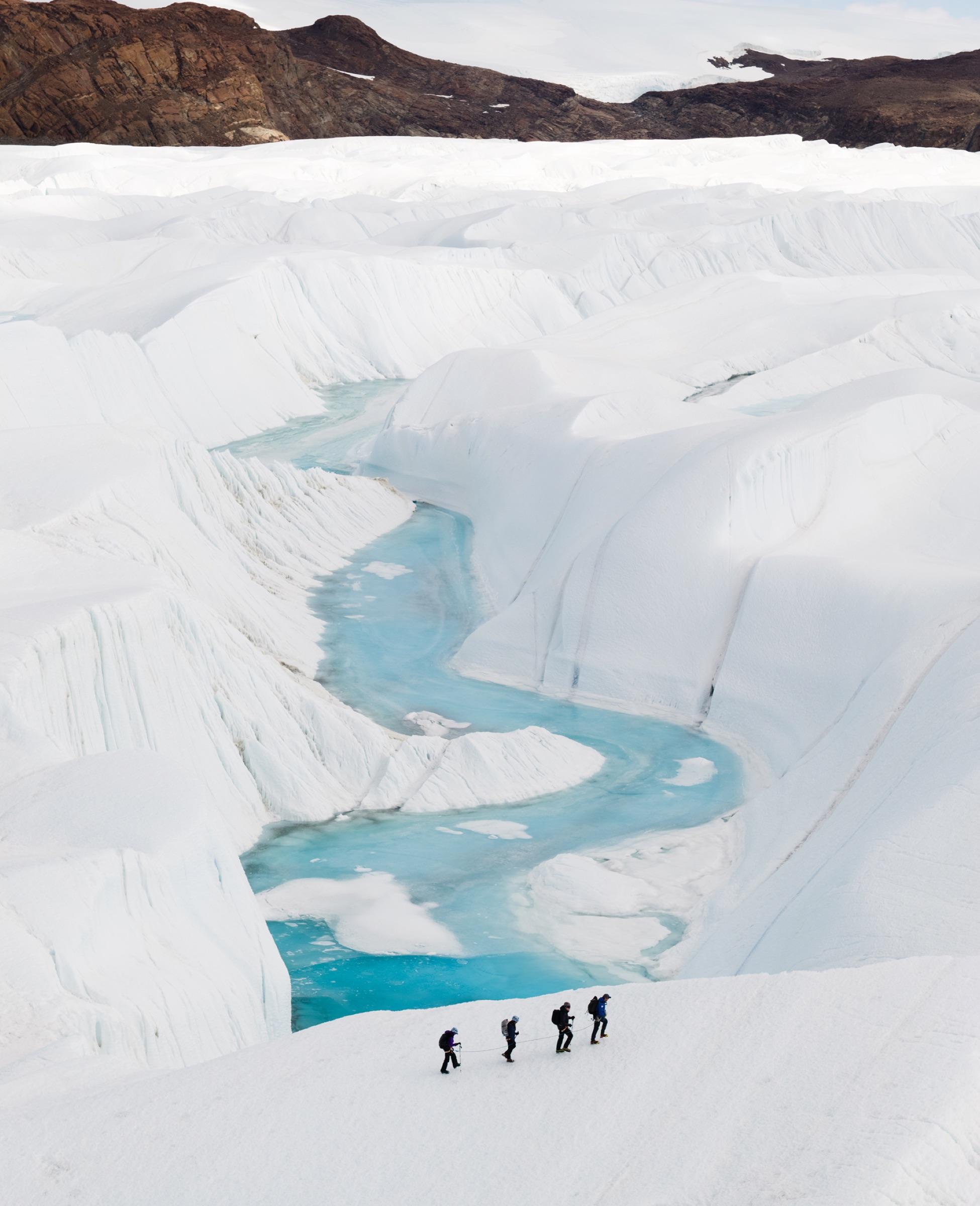 South Pole & Blue Rivers
