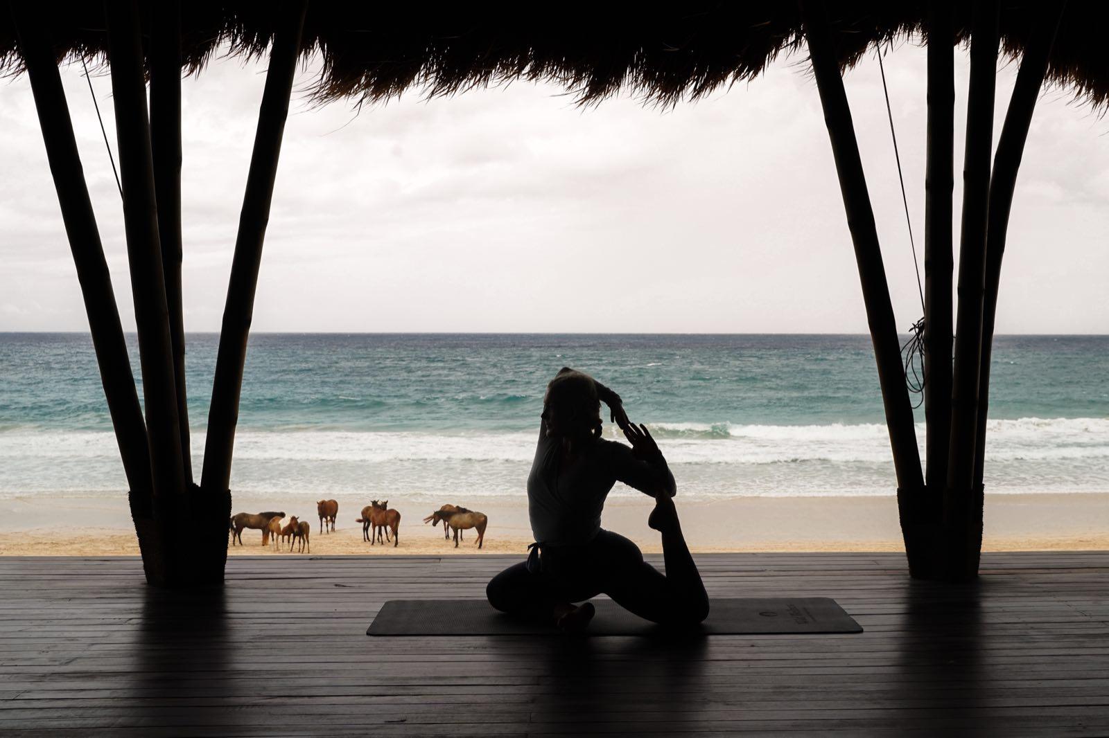 Yoga by the Beach