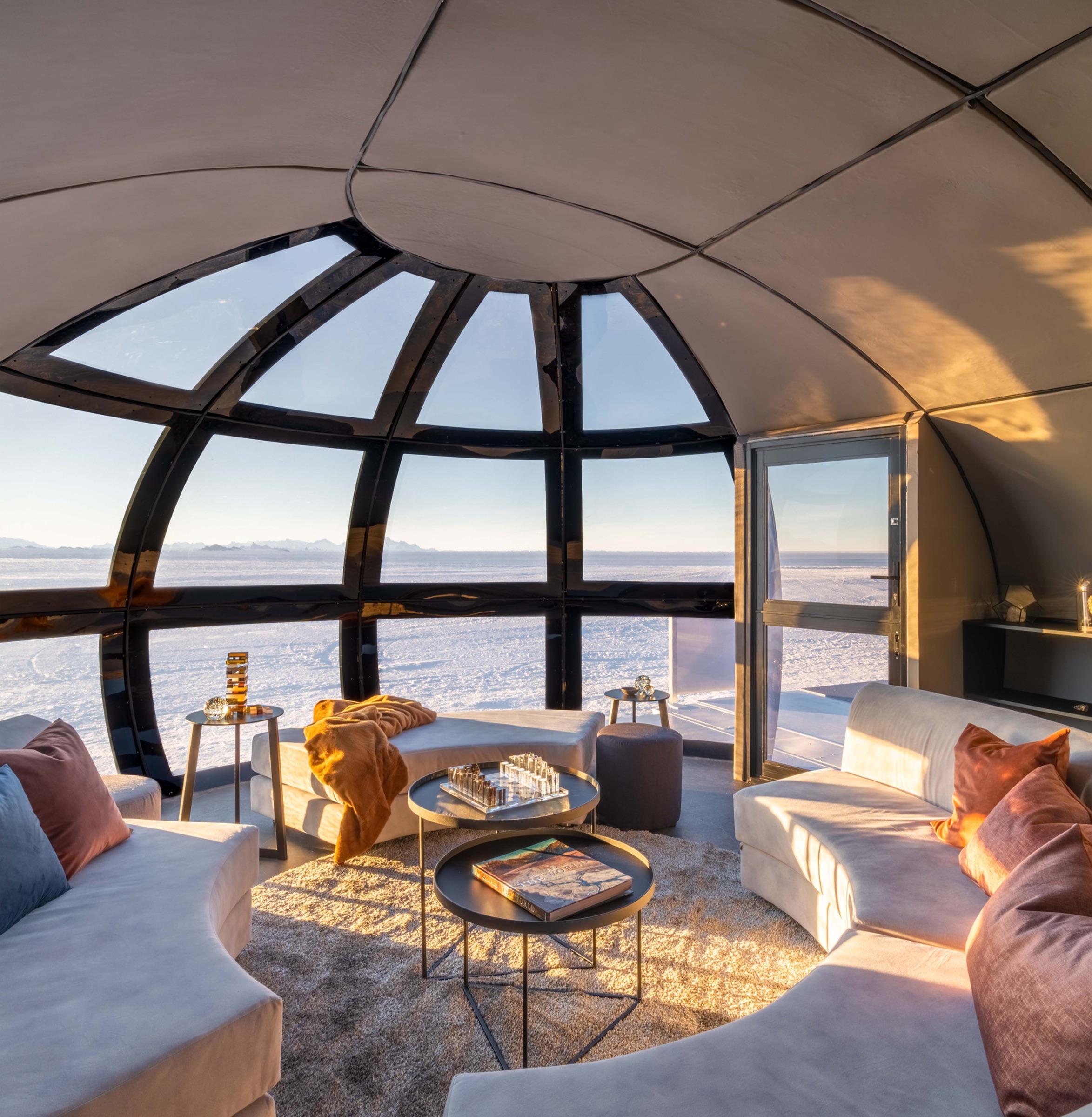 A Private Antarctic World — interior
